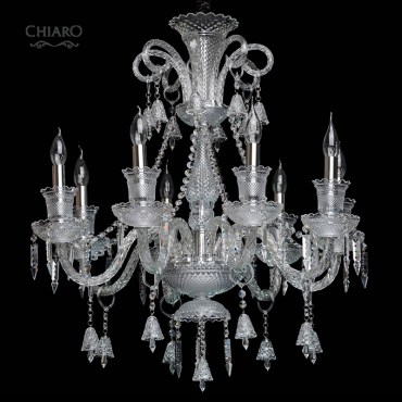 Люстра подвесная CHIARO 313012508 Барселона 8x40W Е14